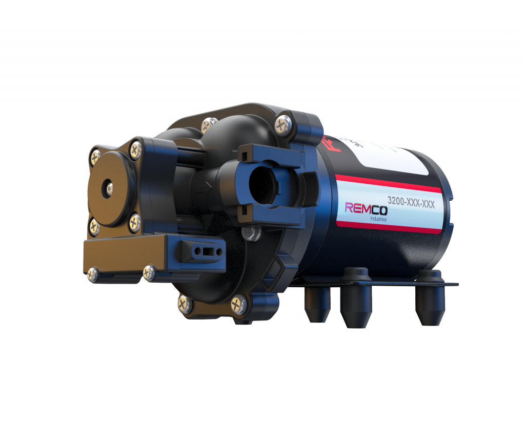 Remco 12V Fresh Water Pump - 3 GPM, 45 PSI – 9032141C48