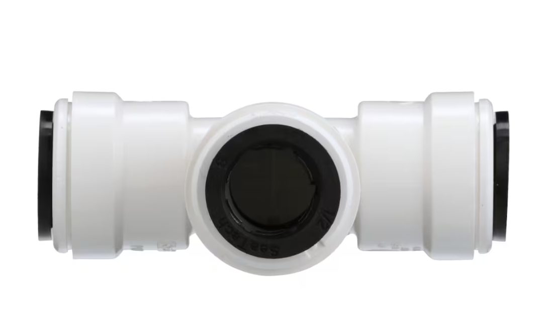 AquaLock 0959038 3/8-Inch Copper-Tube Union Tee