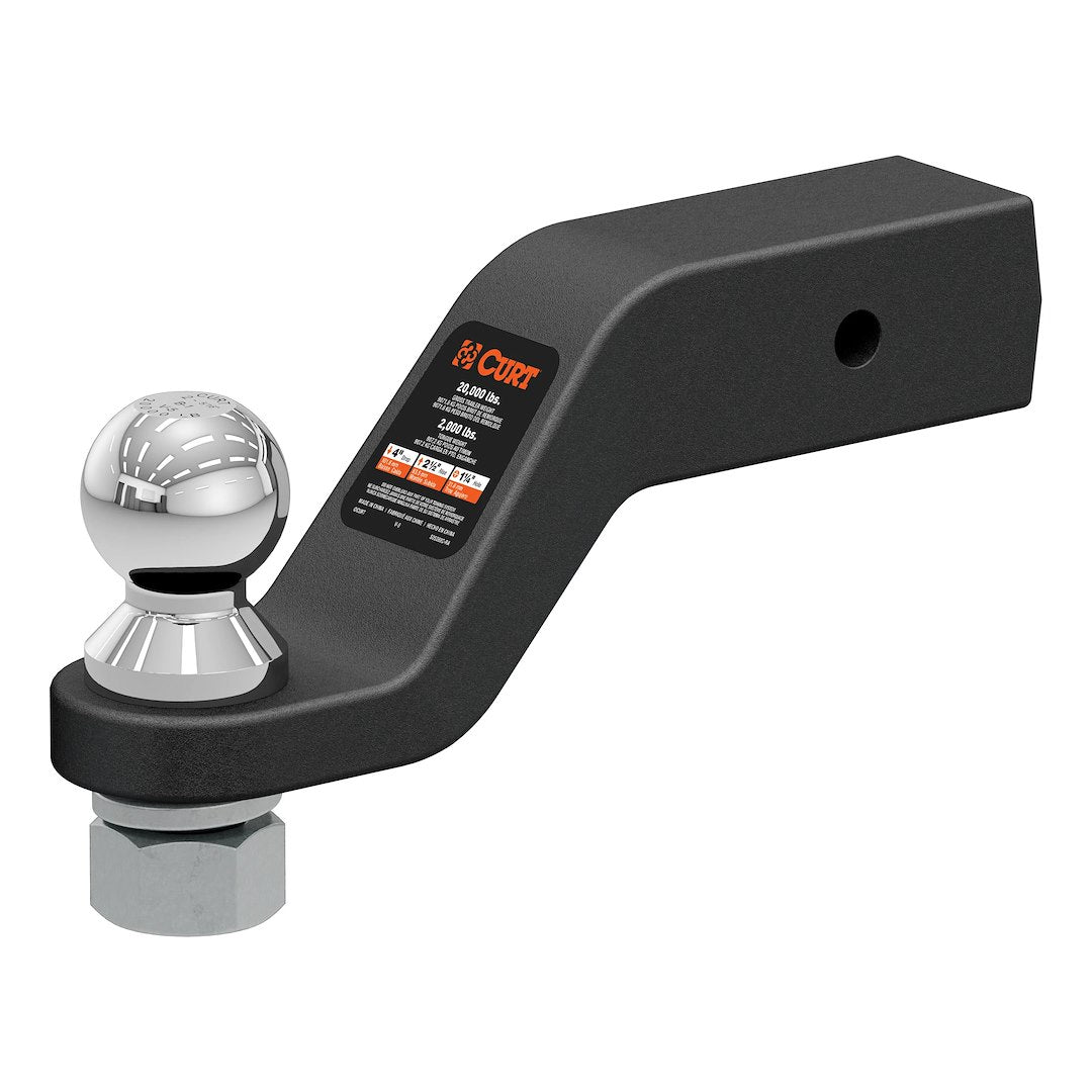 Curt 45372 Trailer Hitch Ball Mount