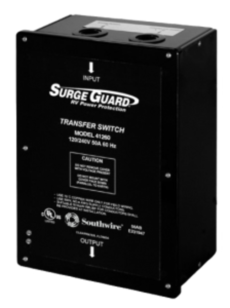 SouthWire Corp 41261-011 Southwire Automatic Transfer Switch with Integrated Protection – image 2