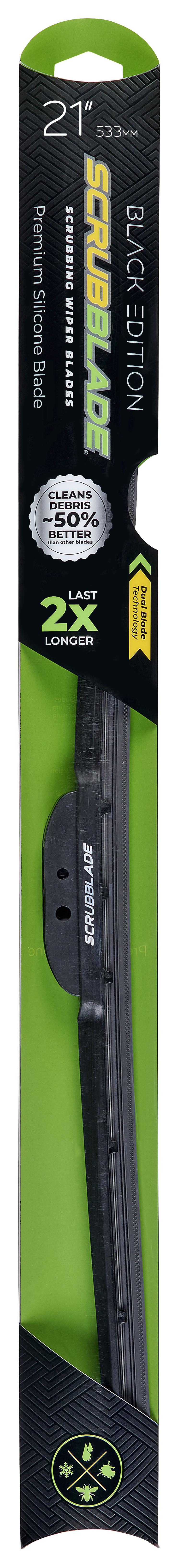 Scrubblade PB2100 Black Edition Windshield Wiper
