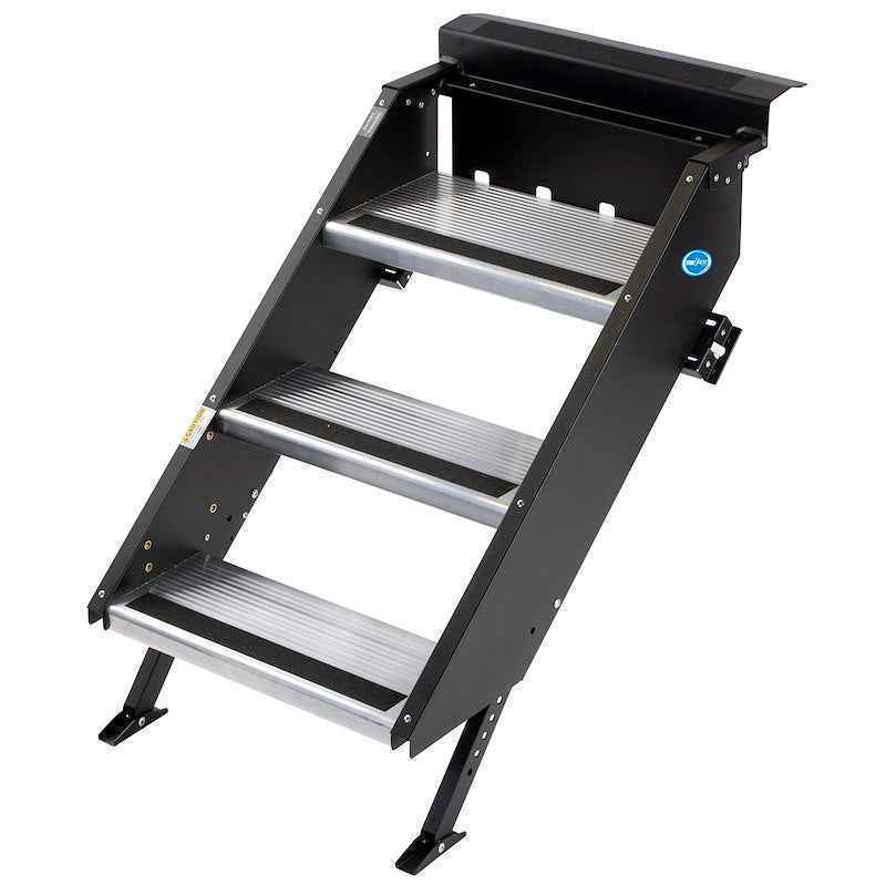 MOR/ryde STP-208 StepAbove Gen 2, 3 Manual Folding Steps, 32" Width, 8" Rise – image 3