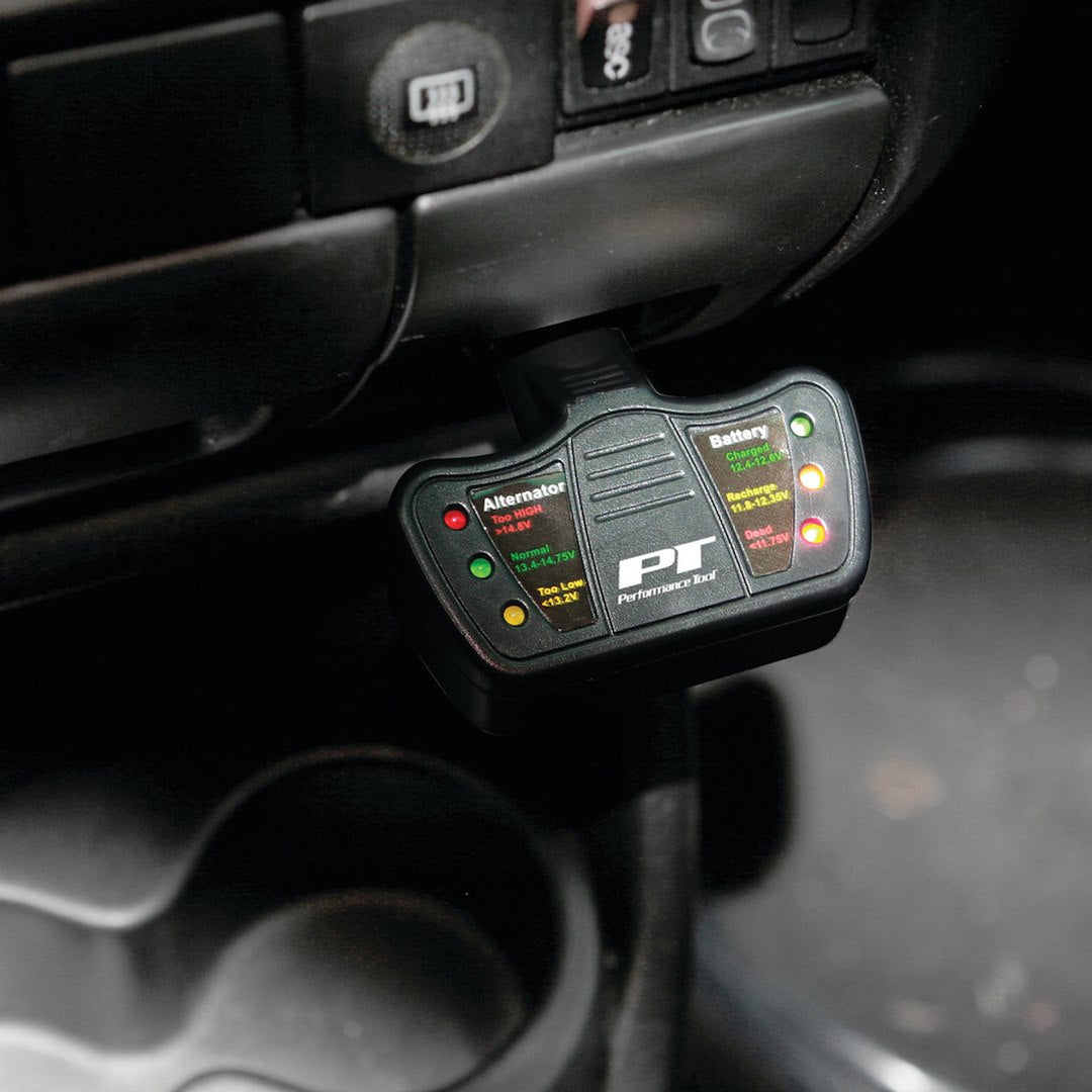 PERFORM TOOL Performance Tool Battery Monitor (W2989) – Color: Black