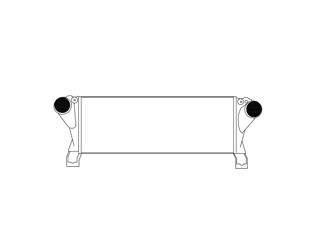 CSF 6098 Ram 6.7L Turbo-Diesel Intercooler - image 2