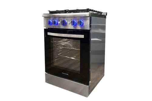 Furrion CF-FS60 Greystone 24-Inch Propane Range with Built-In Oven, 4 Burners, Electronic – image 3