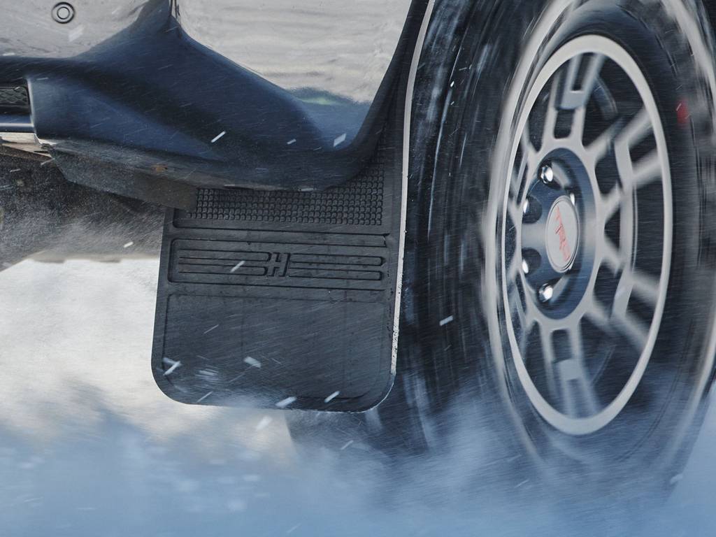 Husky Liners 55001 MudDog Front-Fender Mud Flaps
