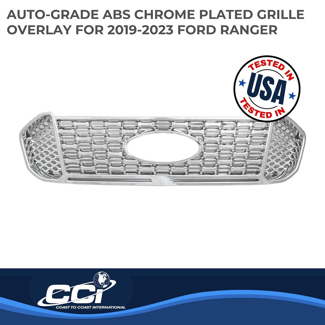 Coast To Coast GI169 Ranger Chrome OE-Look Mesh Trim - image 3