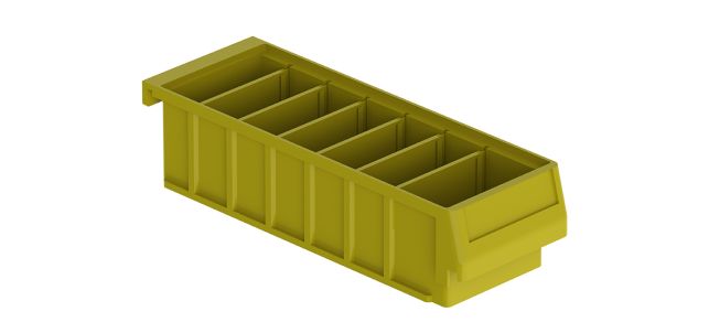 Holman 40331 Van-Shelf Plastic Storage Bin