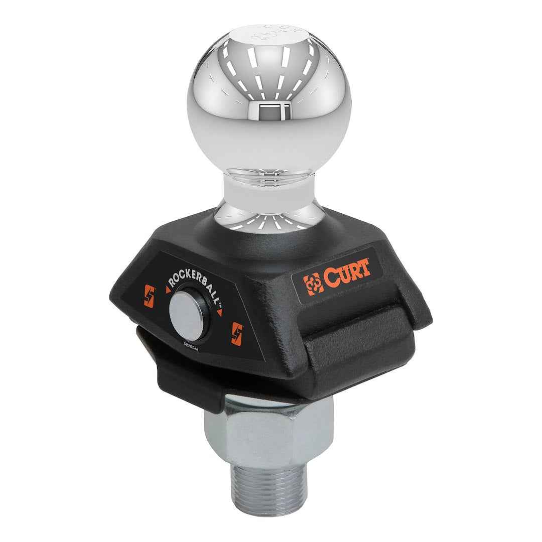 CURT Trailer Ball - 2 in, 1 in Shank, 7500 lb – 40247