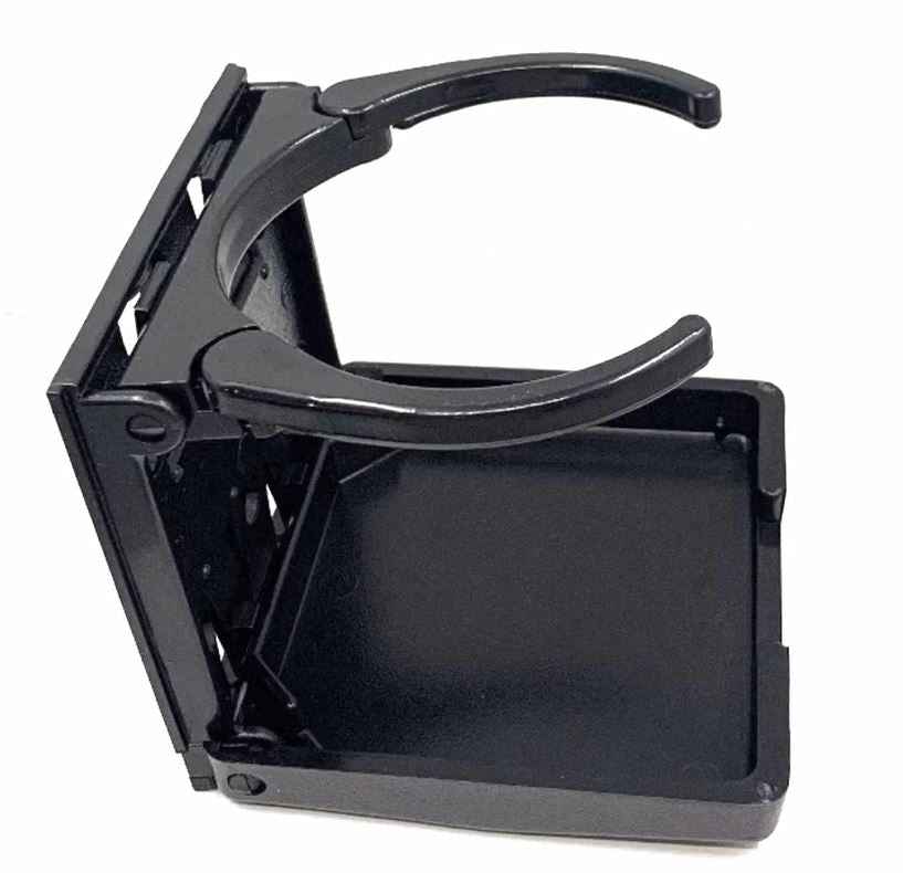 JR Products 45619 Black Folding Adjustable 44-fl-oz Cup Holder