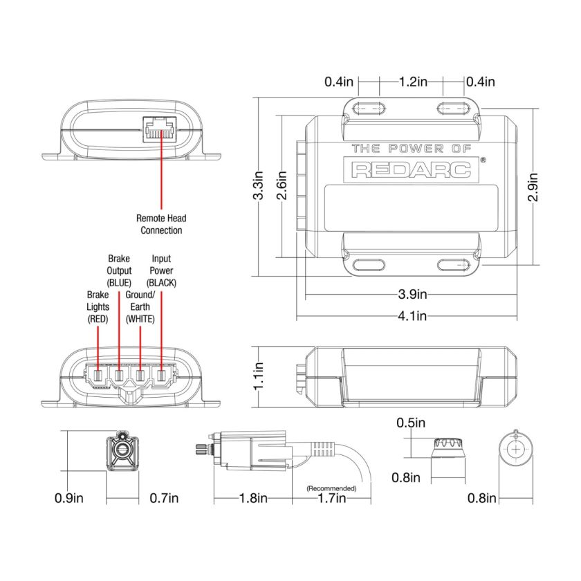 Redarc Ebrh-Accna Trailer Brake Control - image 7