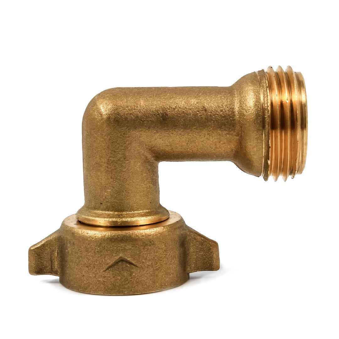 Camco 22502 90-Degree Brass Garden Hose Elbow