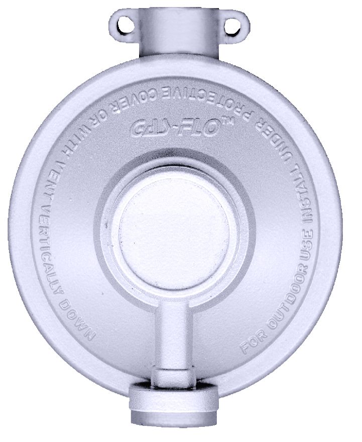 JR Products 07-30335 1-Stage Propane Regulator - 175,000 BTU/hr