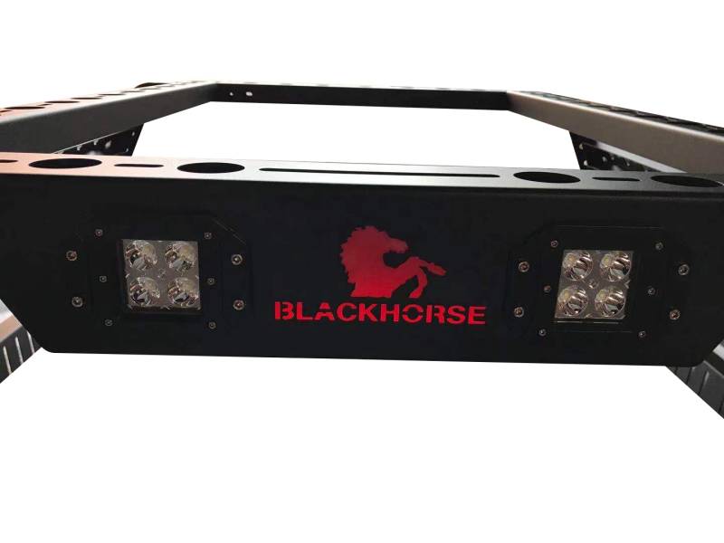 Black Horse TR01B Steel Bed Cargo Rack, 600-lb Capacity - image 4