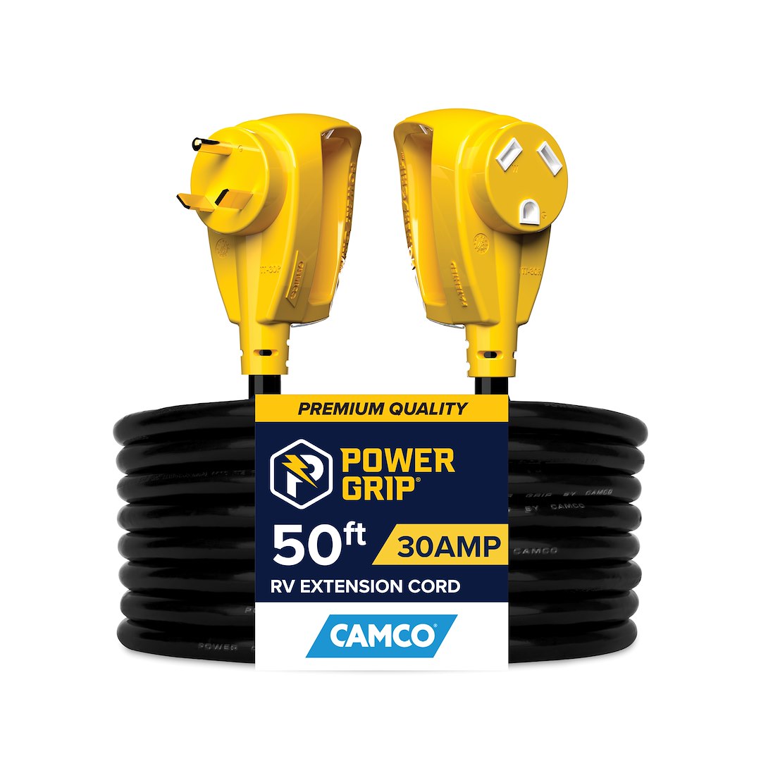 Camco RV Power Cord - 30 Amp, 50 ft – 55197