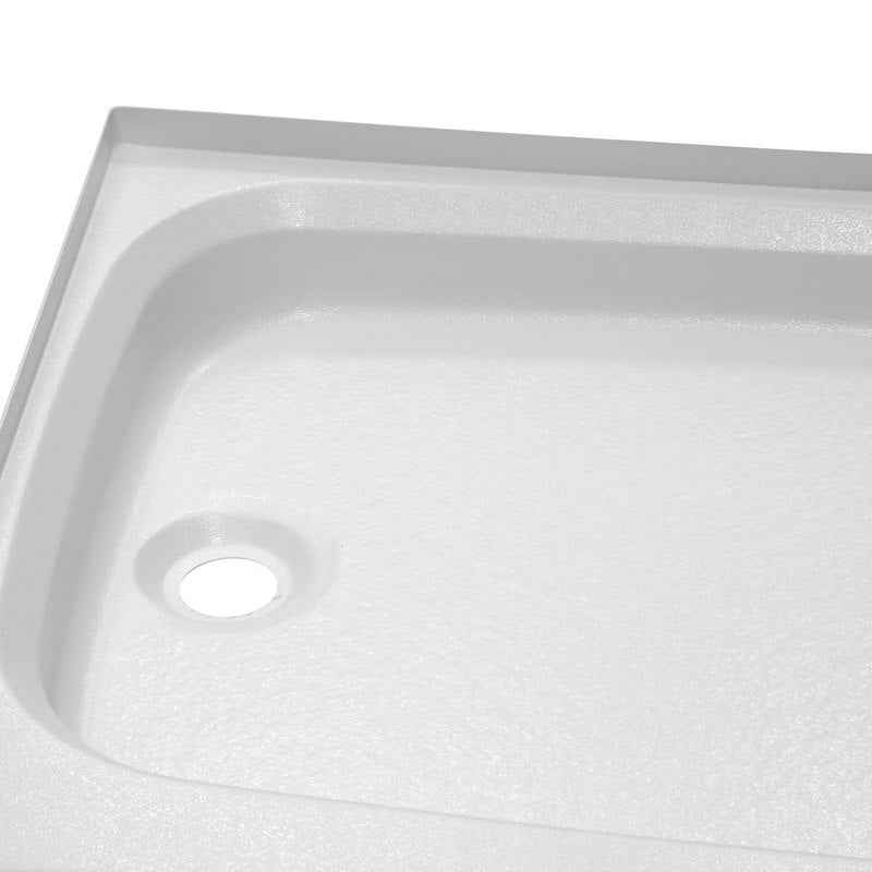 Lippert Components 210369 Lippert Better Bath 24" x 32" RV Shower Pan, Left-Hand Drain – image 3