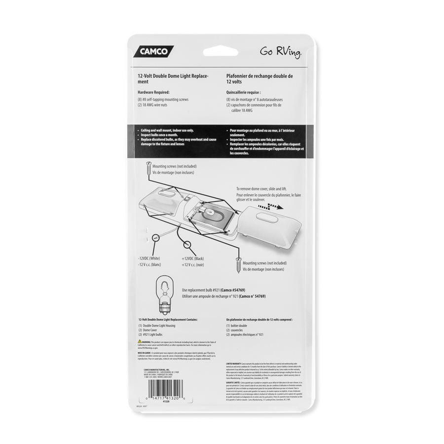 Camco 41320 Dome Light - image 7