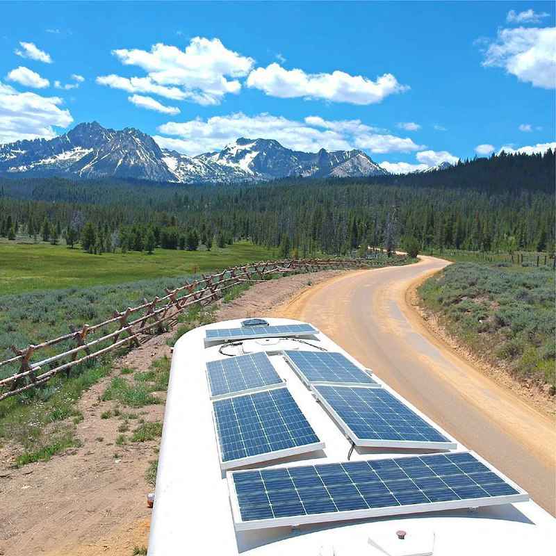Go Power SOLAR-AE-4 Go Power 800 Watt Solar Kit, 59-1/8" L x 26-5/16" W x 1-9/16" Thick – image 9