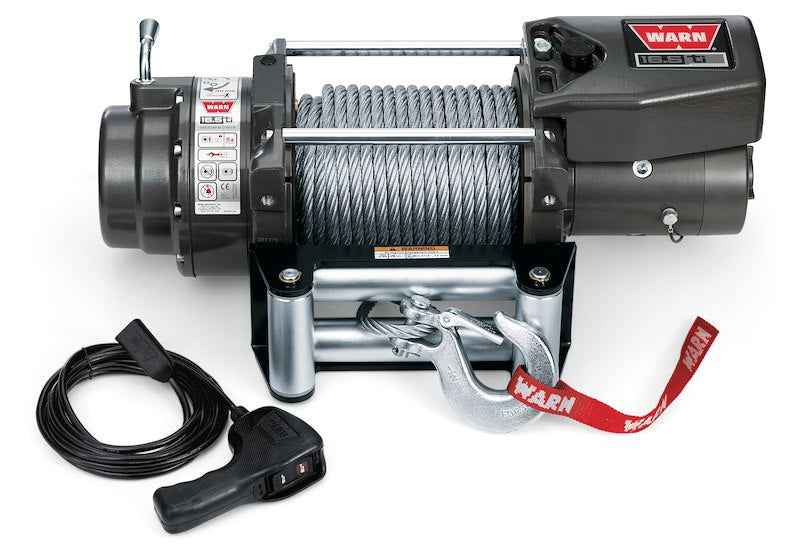 Warn 68801 16.5ti 12V Electric Recovery Winch with 90 Ft Steel – image 1