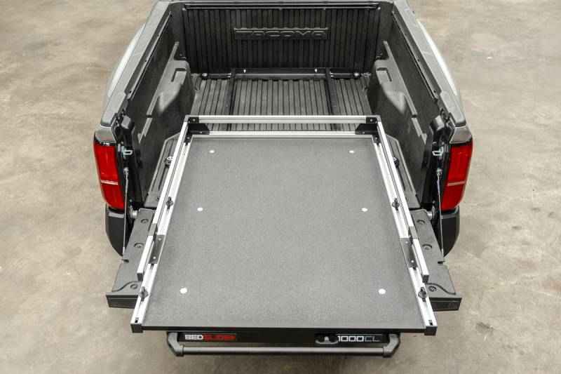 Bedslide TC10-5841-CLB Black Tacoma 58x41-1/2 Composite Slide
