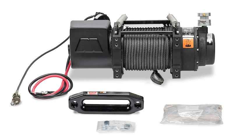 Warn 85675 Series 18-C-2D Severe Duty 24V Electric Winch 18,000 lb Capacity – image 1
