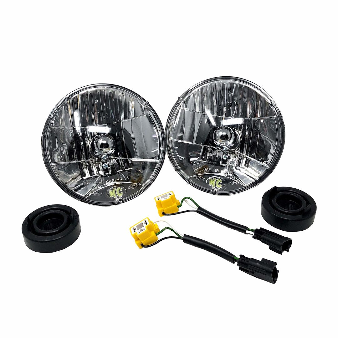 KC Hilites 42302 Halogen Sealed-Beam Headlamp Set