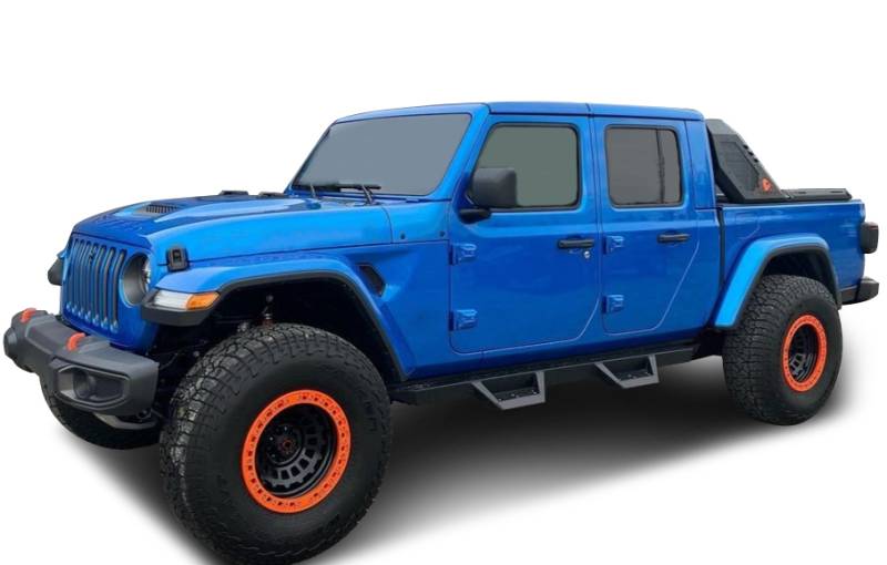 Black Horse VIRB09B Vigor Gladiator Black Steel Roll Bar - image 8
