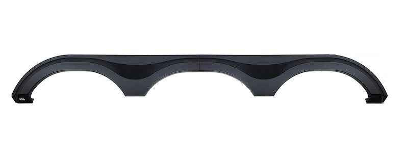Icon 14675 RV Fender Skirt, Triple Axle 115-1/4" x 16-1/4" Black (Two-Piece), ICON – image 3