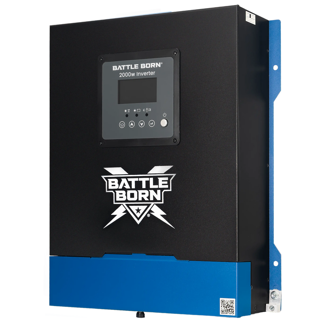 Battle Born Batteries 2000W Power Inverter, 12V DC to 120V AC – BBI2000