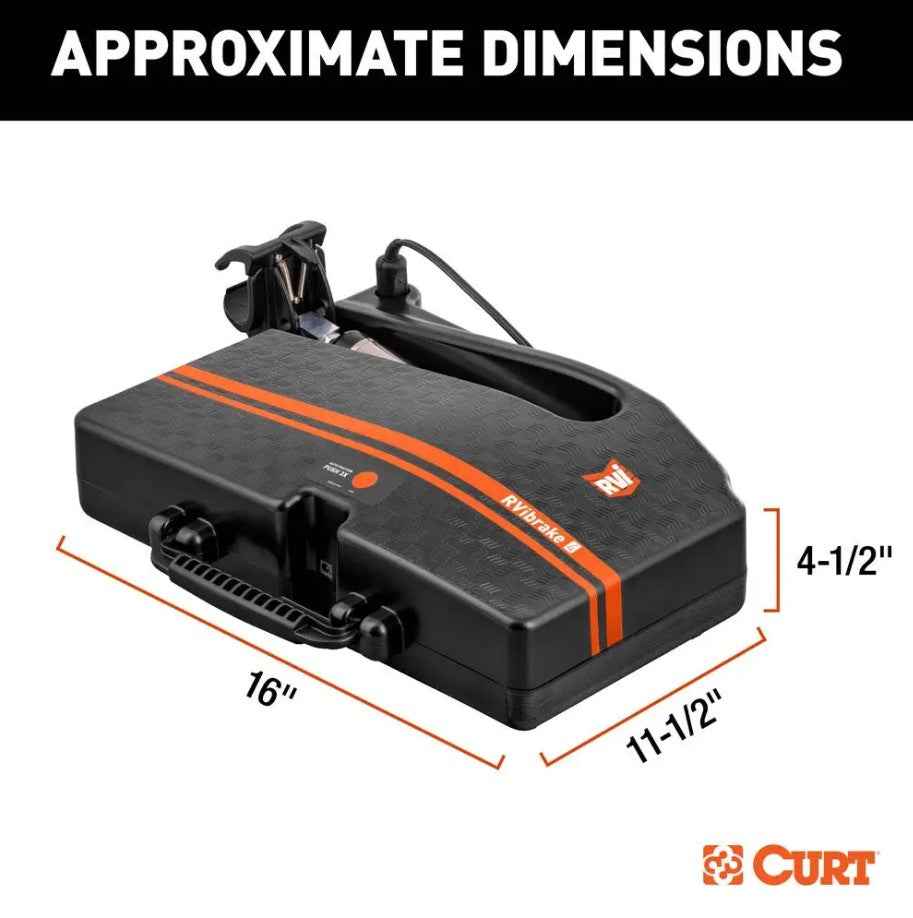 CURT Towed Vehicle Brake Control - Portable Proportional System – 52202