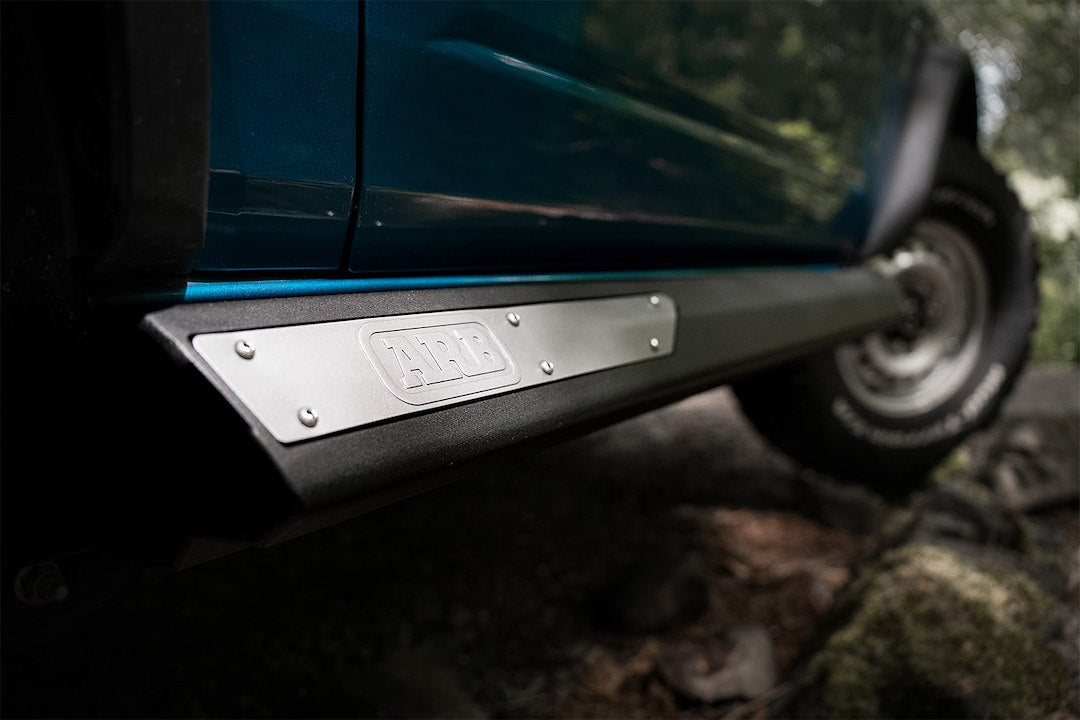 ARB 4480020 Two-Door Black Steel Rock Sliders - image 1