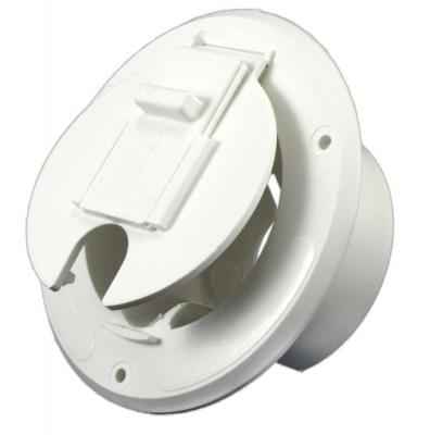 JR Products S2310A Polar White Round Cord Hatch, 30A Only