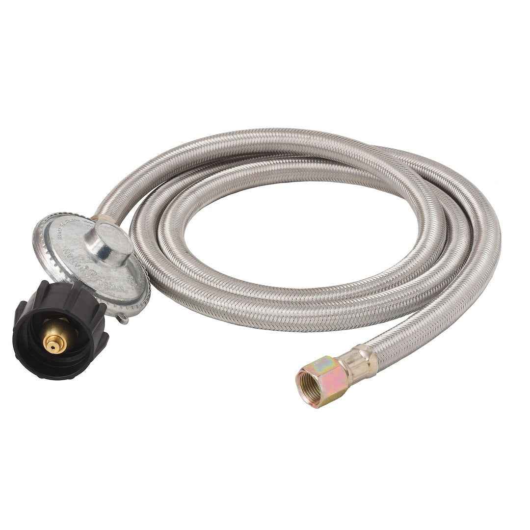 Flame King Propane Hose with Regulator - 60 in – SS-QCC-3/8