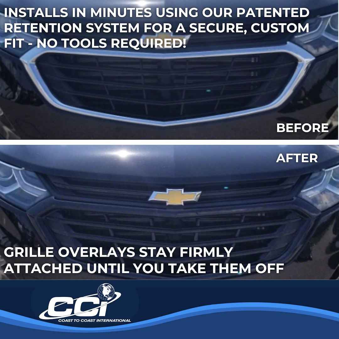 Coast To Coast GI502BLK Equinox Trapezoidal Gloss Bar Trim