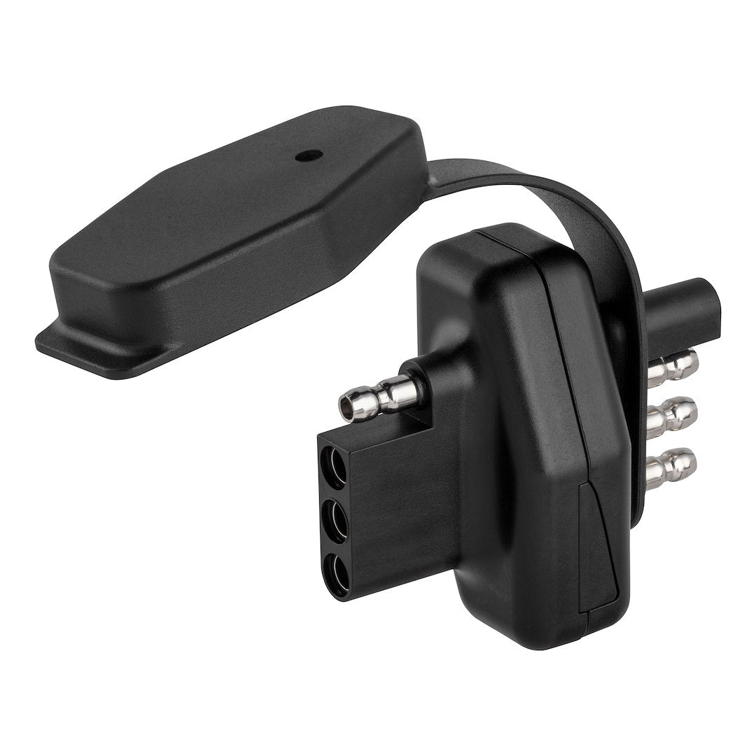 CURT 58306 Vehicle-Side Magnetic 4-Flat Trailer Connector - image 1
