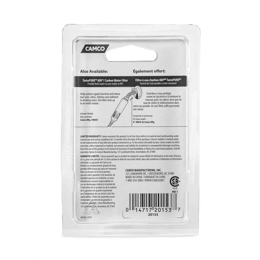 Camco 20153 Self-Locking Garden Hose Washers, 10-Pack