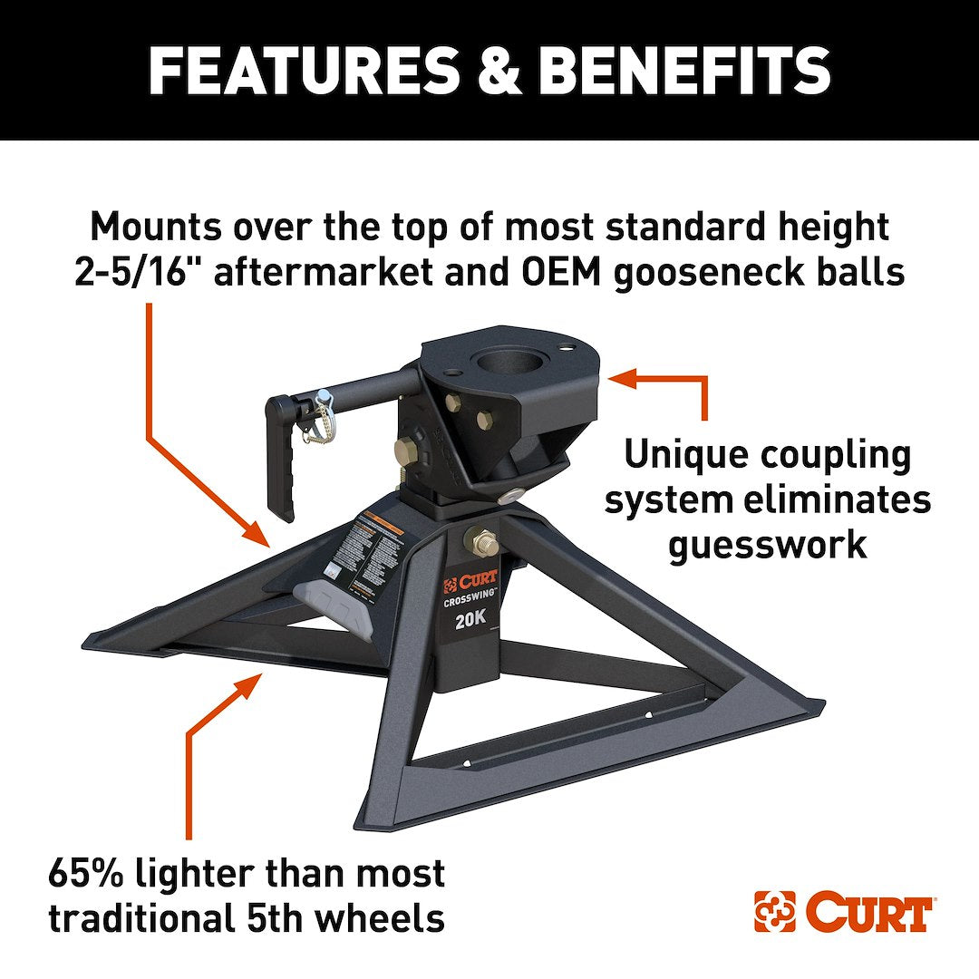 Curt 16602 Fifth Wheel Trailer Hitch - image 3