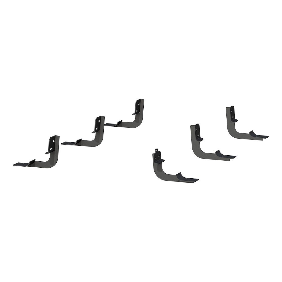 Aries 4523 6-Inch Oval Nerf Bar Rocker Bracket Kit - image 1