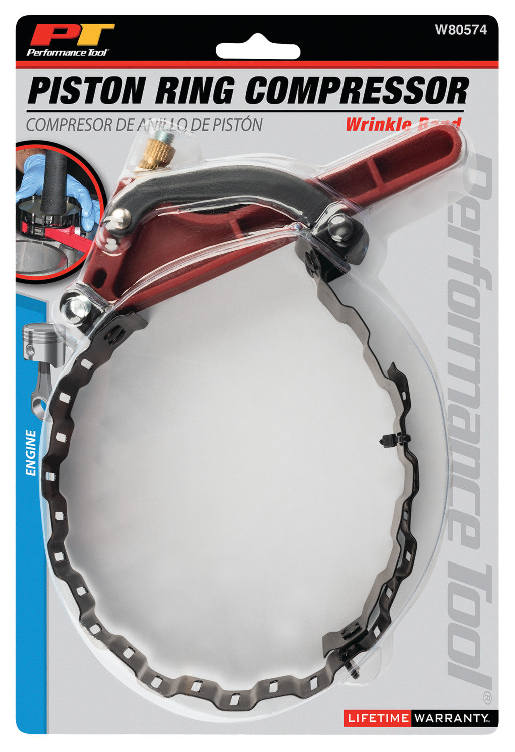 Performance Tool W80574 Piston Ring Compression Tool