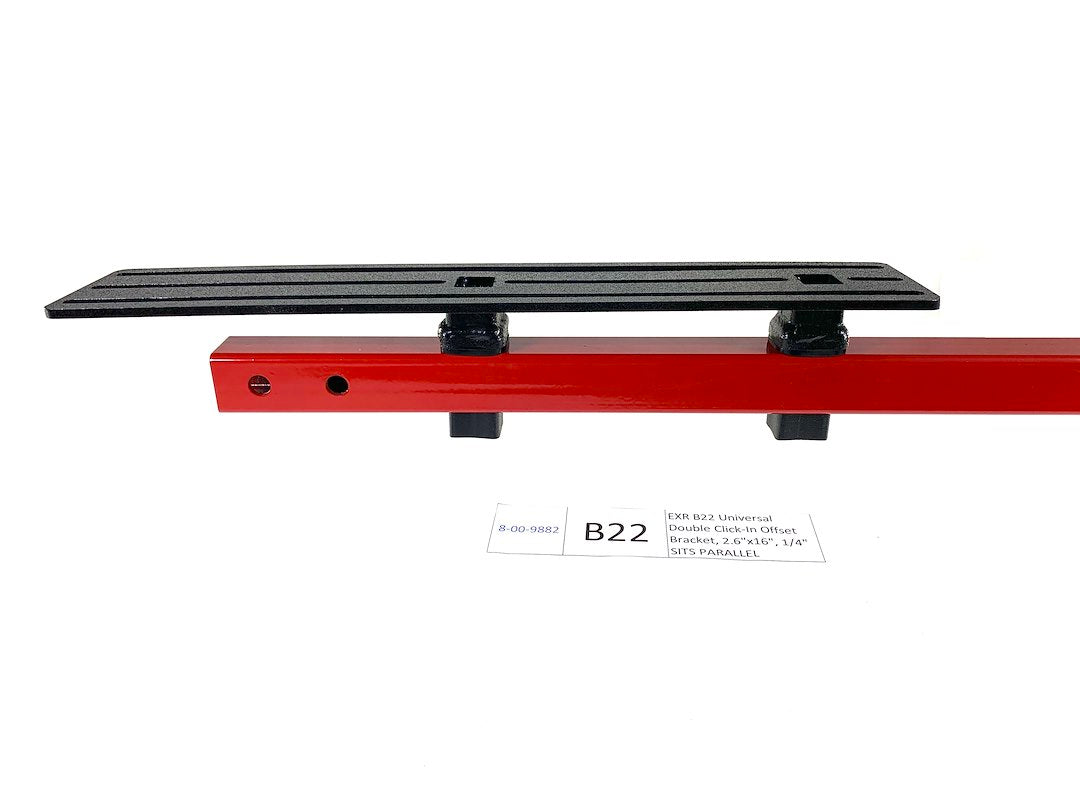 Exposed Rack 8-00-9882 Offset Double Rack Accessory Bracket