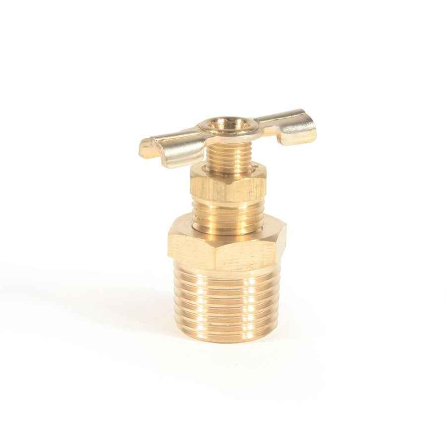 Camco 11703 Brass 1/2-Inch NPT Water Heater Drain Valve