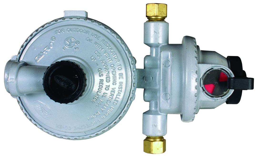 JR Products 07-30395 2-Stage Propane Regulator - 345,000 BTU