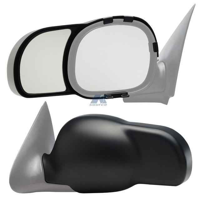 K-Source 81600 Snap-On Manual Towing Mirror Extensions, Pair