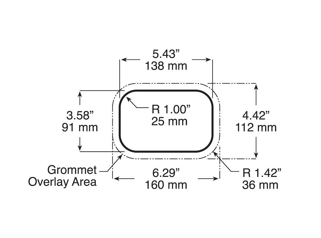 Peterson Mfg. 850-18 Grommet for Trailer-Light Mounting