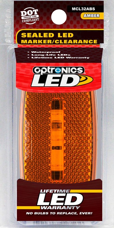 Optronics Mcl32 Series 4 Inch Length X 2 Inch Width LED (Mcl32abs)