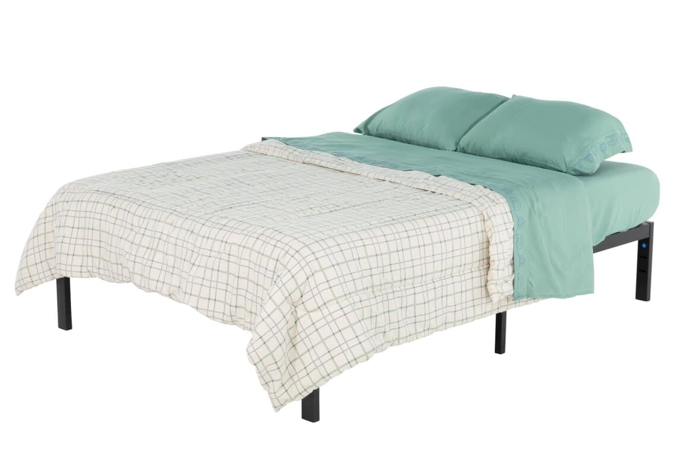 Lippert Short Queen RV Sheet Set - Ivory Plaid – 2024121149