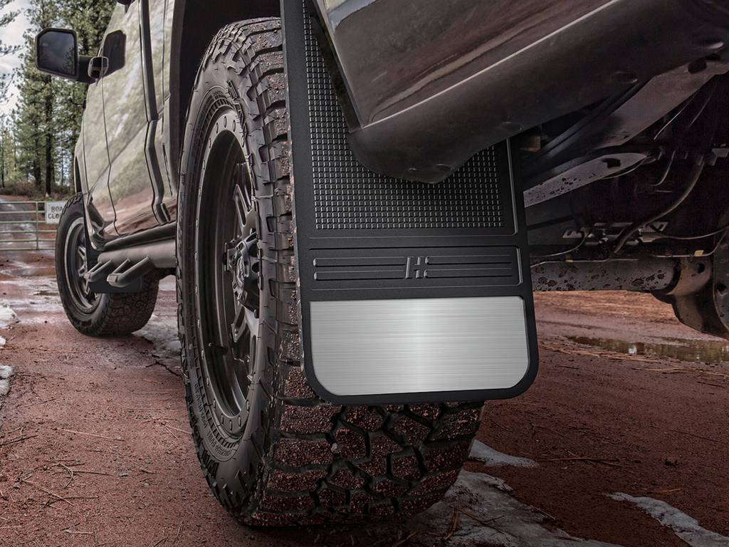 Husky Liners 55001 MudDog Front-Fender Mud Flaps