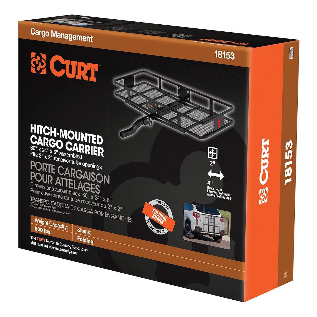 Curt 18153 Trailer Hitch Cargo Carrier - image 12
