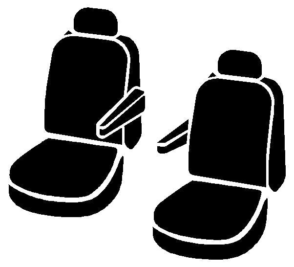 Fia DT77-37 BLACK Dura-Tech Pro Commercial Seat Cover