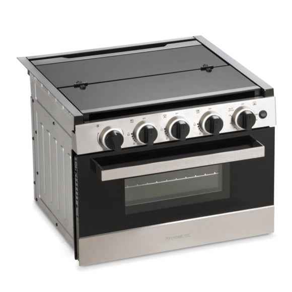 Dometic CRG3335LIFBB RV Stove Range , 3-Burner Propane Cooktop with Broiler – image 1